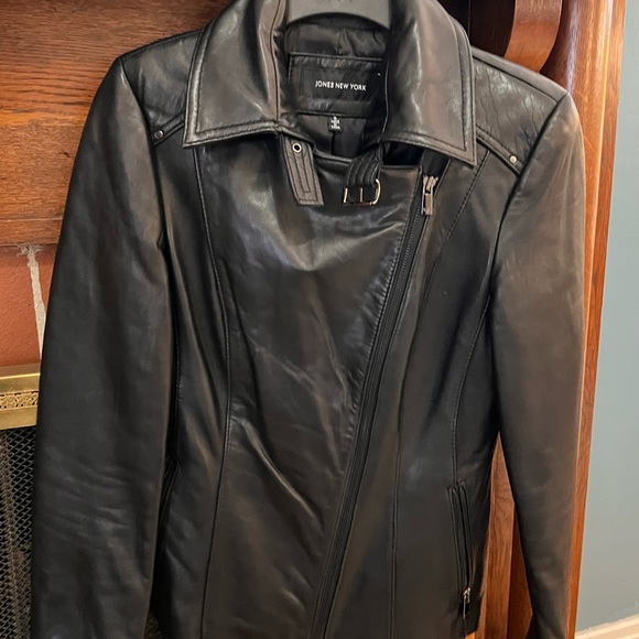Black Leather Jacket - Picture 2 of 6